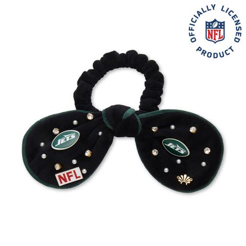 New York Jets Bow Scrunchie