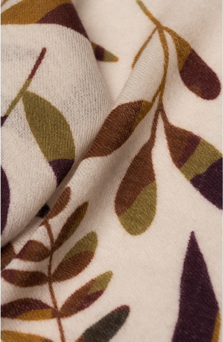 Elizabetta Georgia - Wool Scarf, Alternate, color, Beige