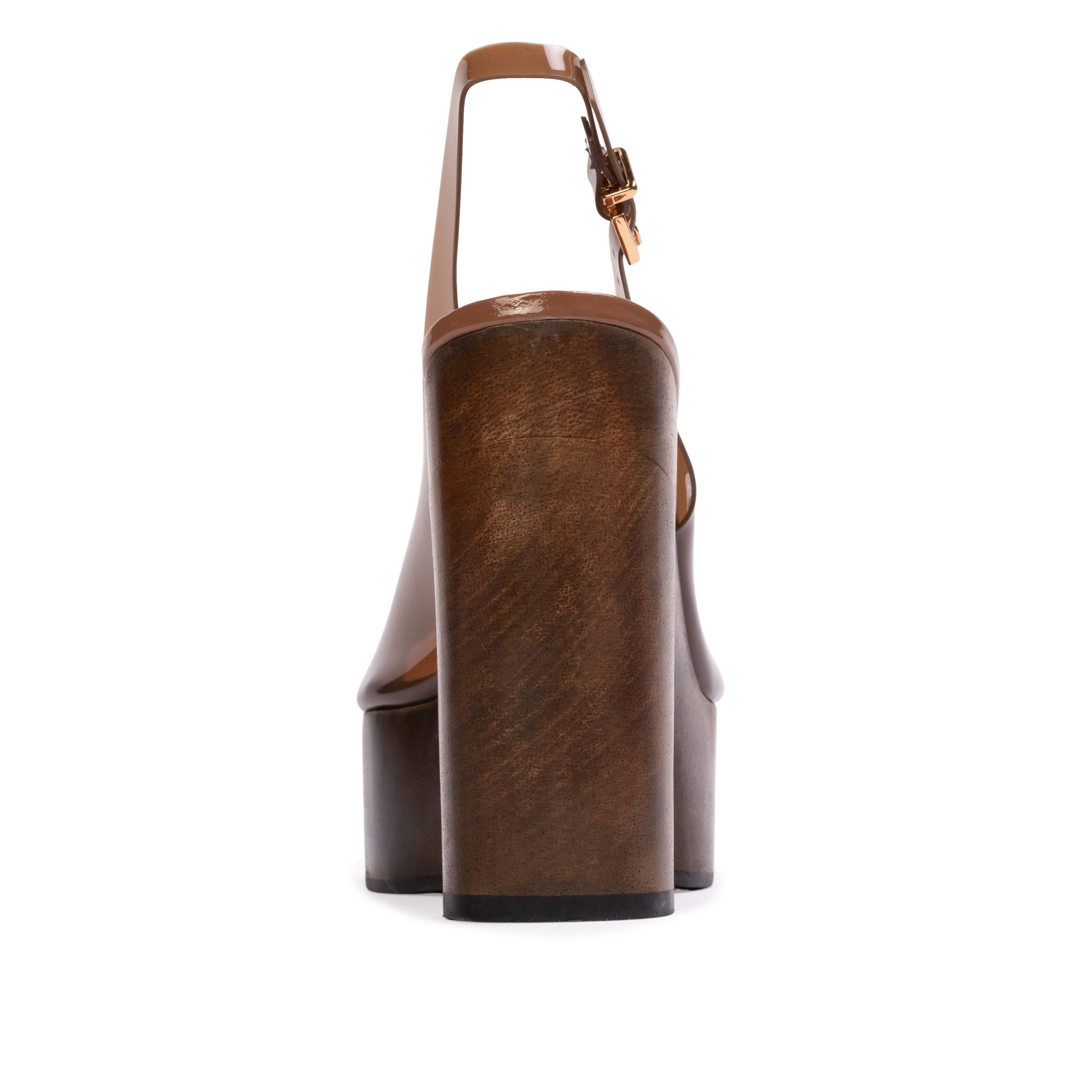 BLACK SUEDE STUDIO Landy 125 Sandal, Alternate, color, Mousse Leather/Pvc