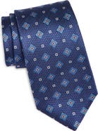 Canali Medallion Silk Tie