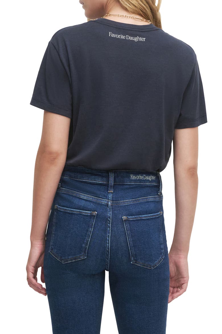Favorite Sister Graphic T-Shirt, Alternate, color, NAVY/ GARDENIA