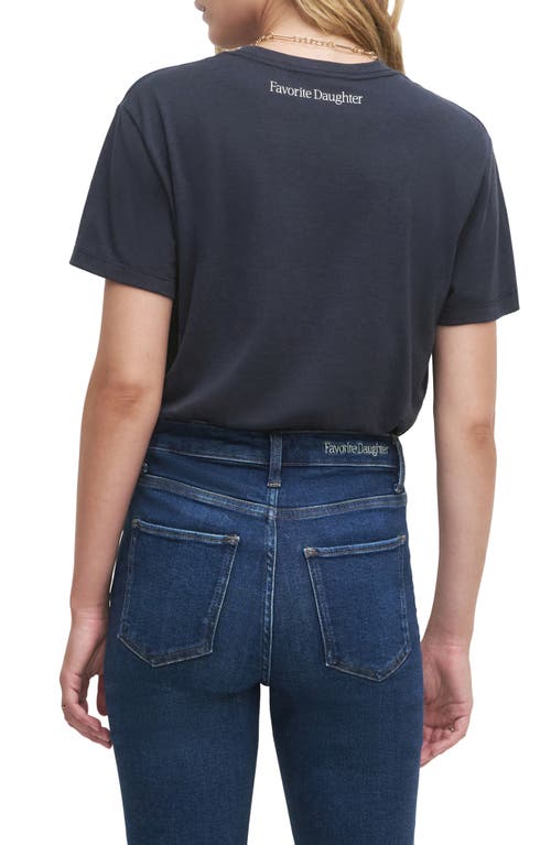 Favorite Daughter Favorite Sister Graphic T-shirt In Blue