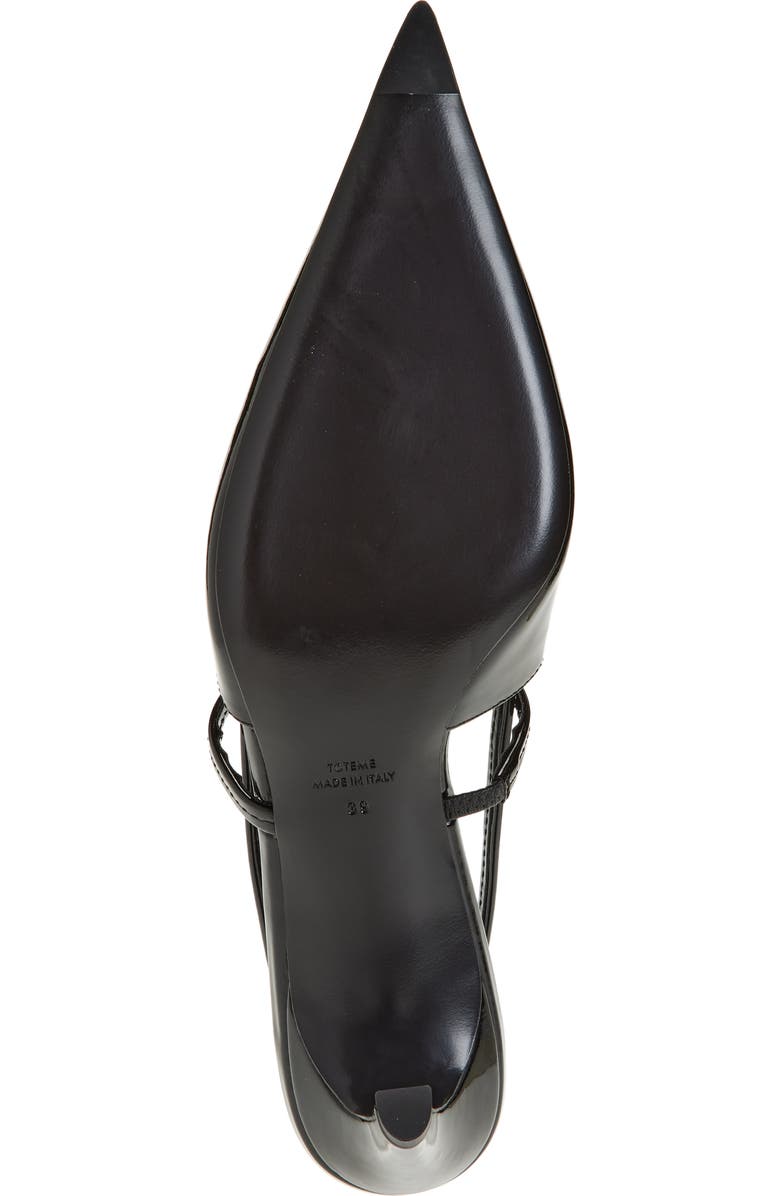 TOTEME Sharp Kitten Heel Slingback Pump, Alternate, color,