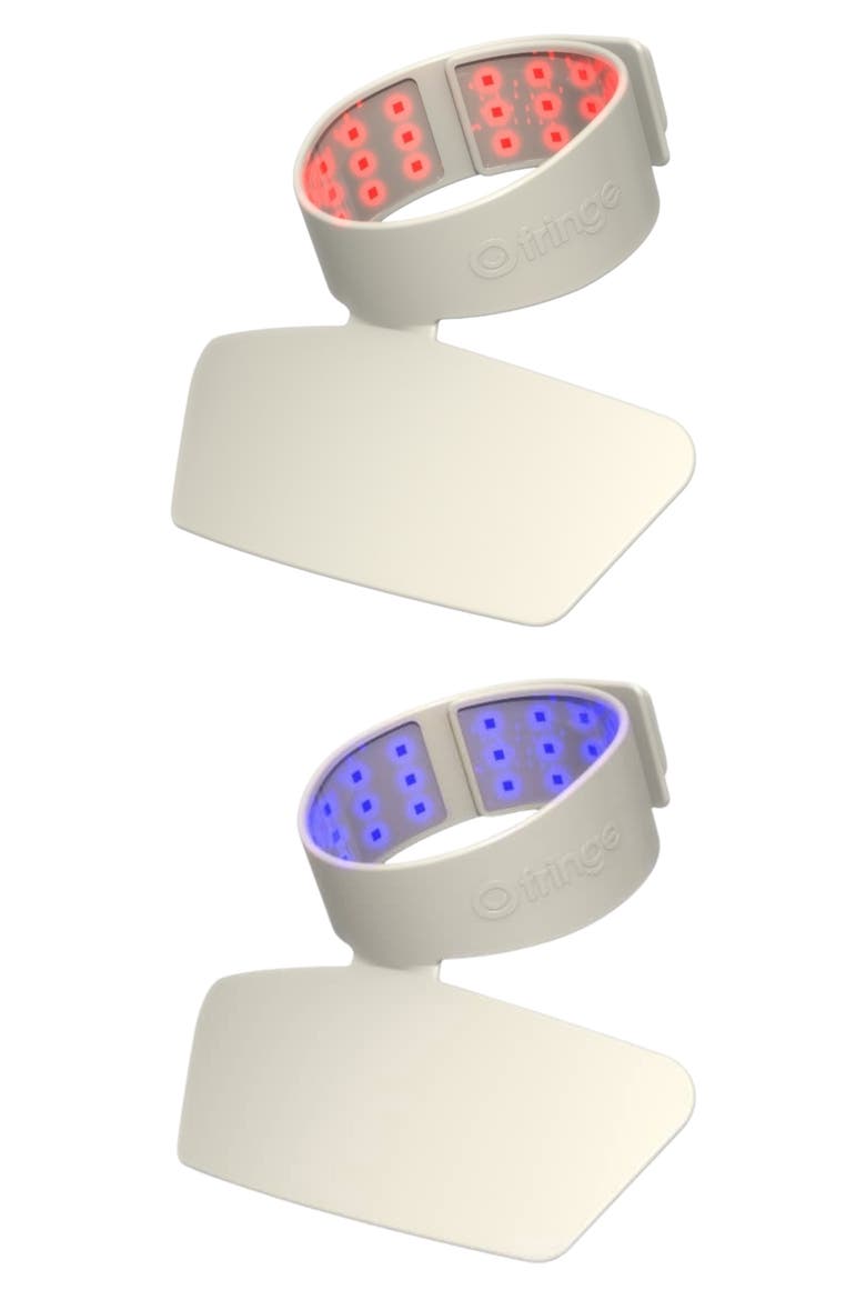 Red Light Therapy Neck Mask, Main, color, LIGHT GREY
