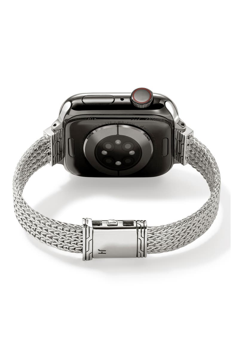 Smart Watch Strap, 12mm, Alternate, color, SILVER