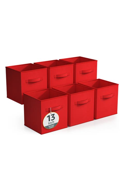 6-Pack Collapsible Storage Cube