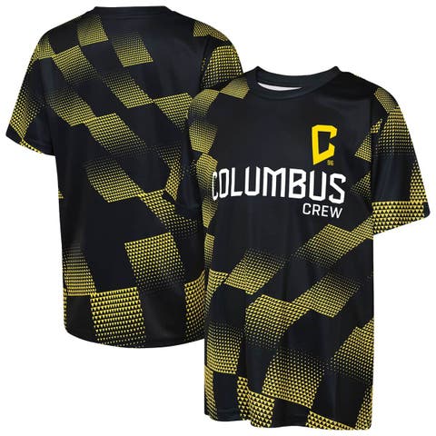 Youth Outerstuff  Black Columbus Crew Sheer Thrill T-Shirt