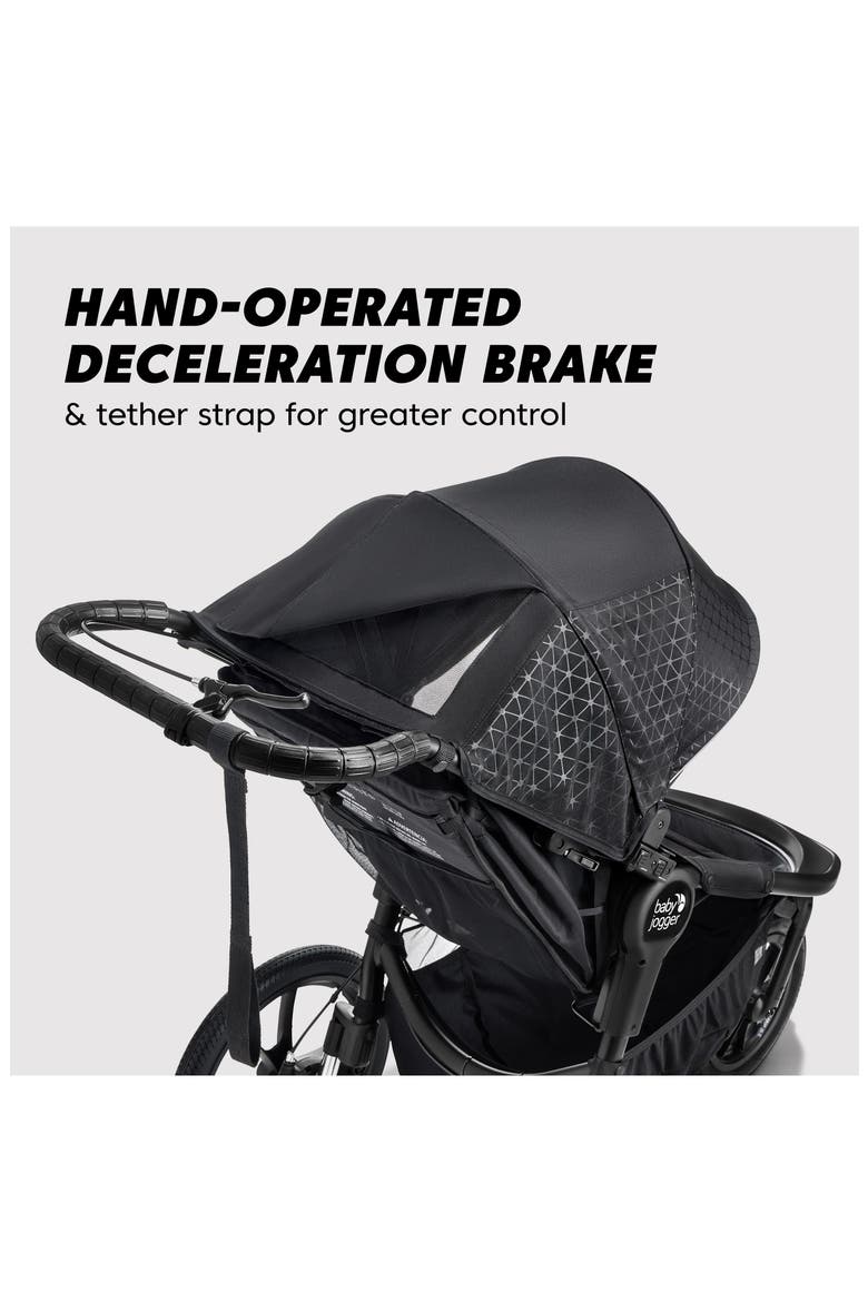 Summit™ X3 Single Jogging Stroller, Alternate, color, MIDNIGHT BLACK