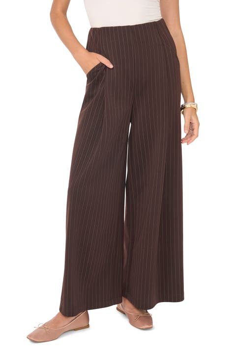 Stripe Wide Leg Pants