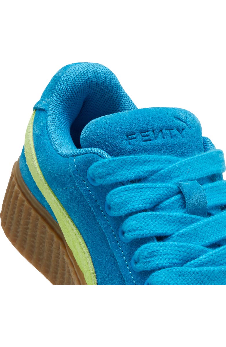 PUMA x FENTY Kids' Creeper Sneaker, Alternate, color, Speed Blue-Lime Pow-Gum