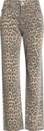 Re/Done Blondie Mid Rise Crop Straight Leg Jeans