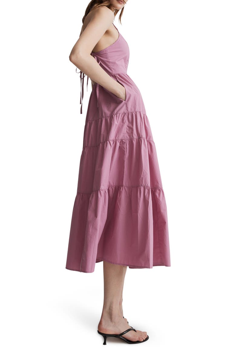 Sidonie Cotton Poplin Maxi Dress, Alternate, color, SHADED PINK