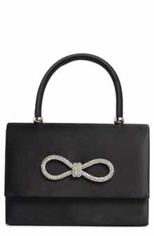 ALESSIA BIANCHI Crystal Bow Evening Bag