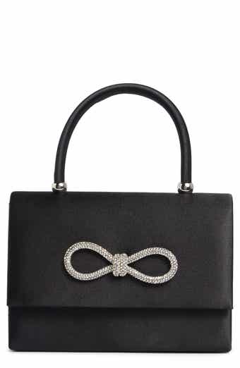 ALESSIA BIANCHI Crystal Bow Evening Bag