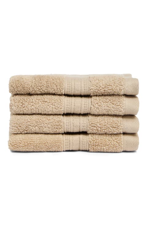 4-Pack Cotton Wash Towels
