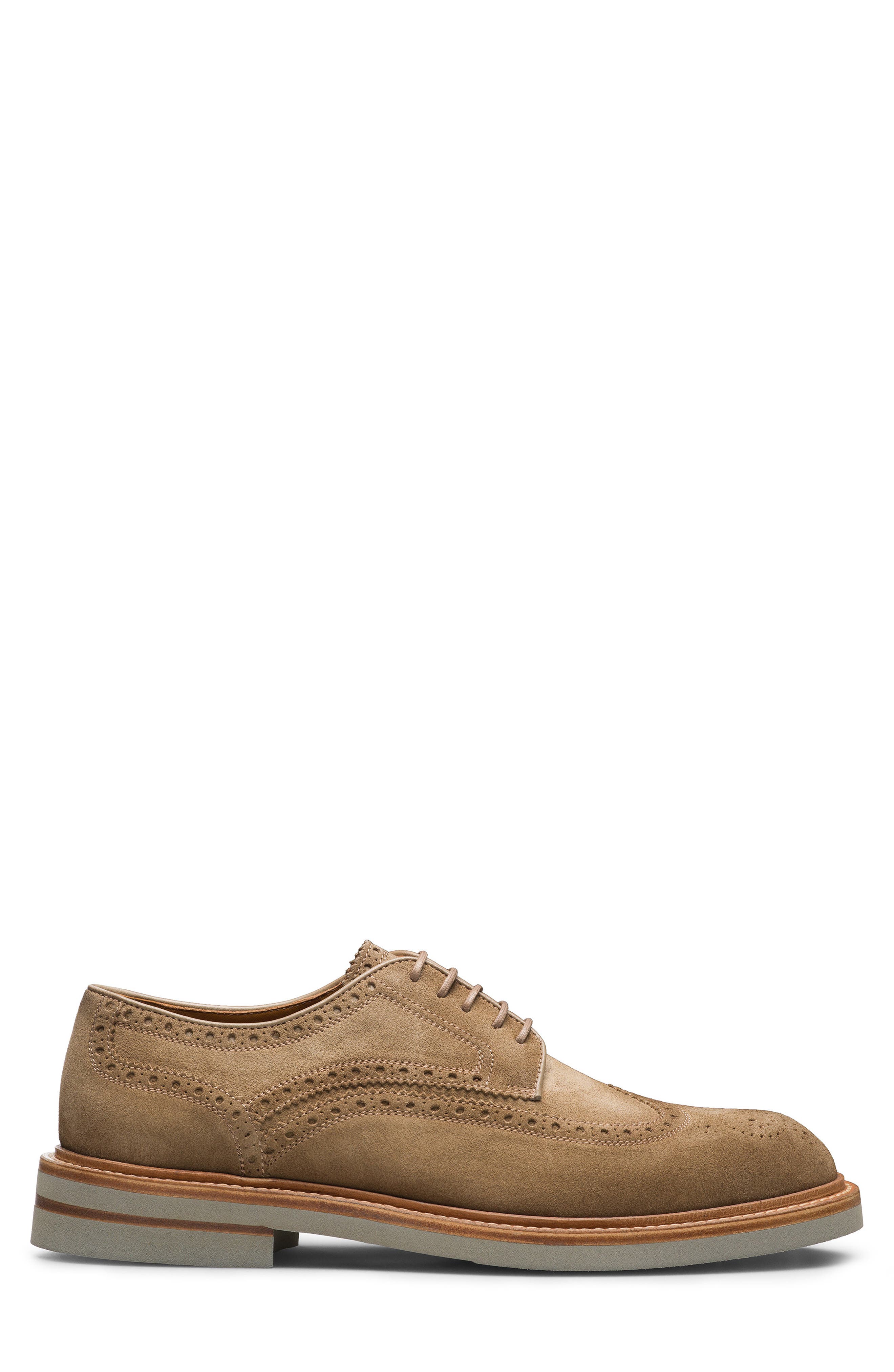 Apolo Suede Longwing Derby, Alternate, color, AVENA SUEDE
