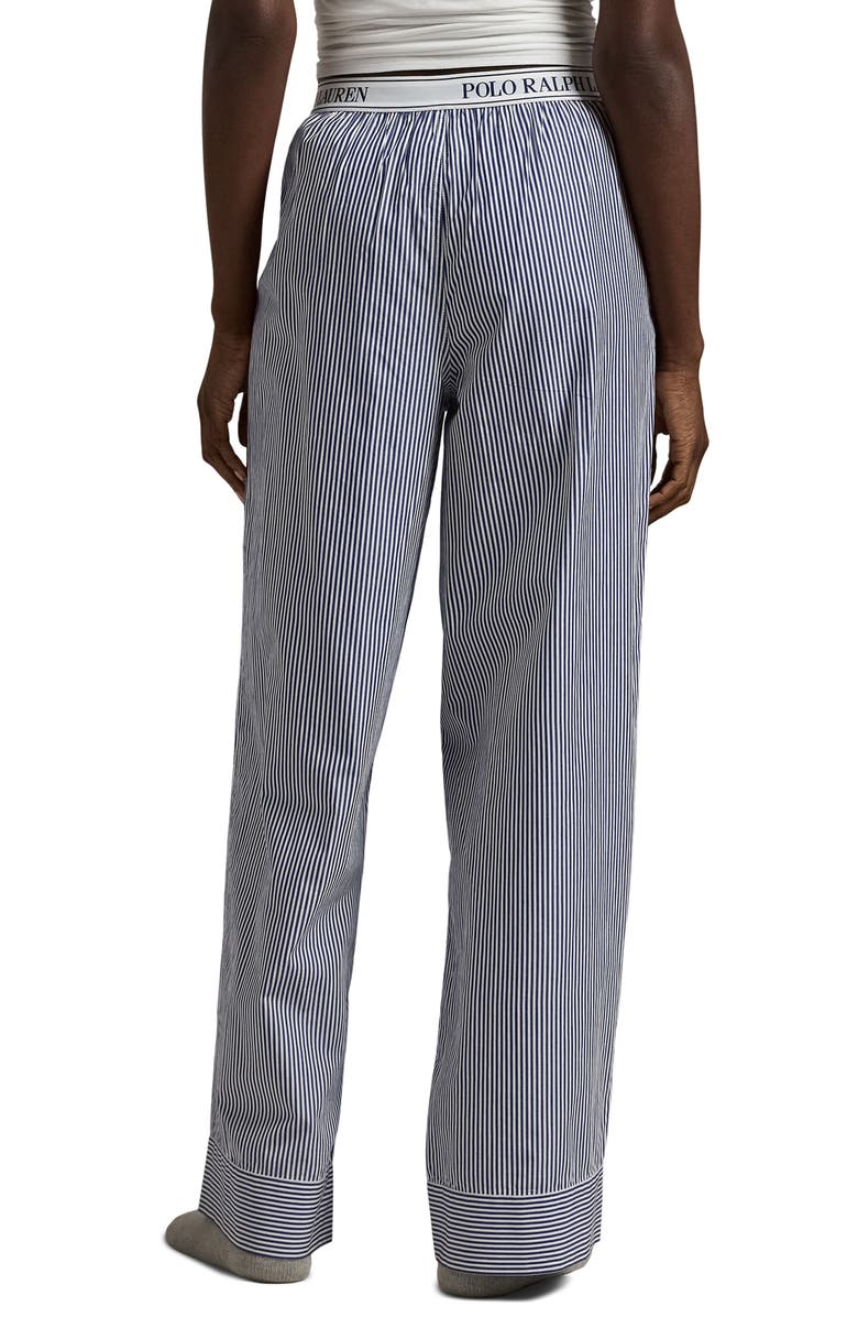 Polo Ralph Lauren Stripe Cotton Pajama Pants, Alternate, color, Polo Ralph Lauren Stripes