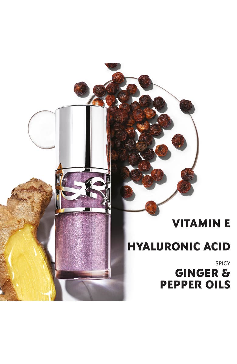 Yves Saint Laurent Loveshine Plumping Lip Oil Gloss with Hyaluronic Acid, Alternate, color, 04 Honey Pure Love