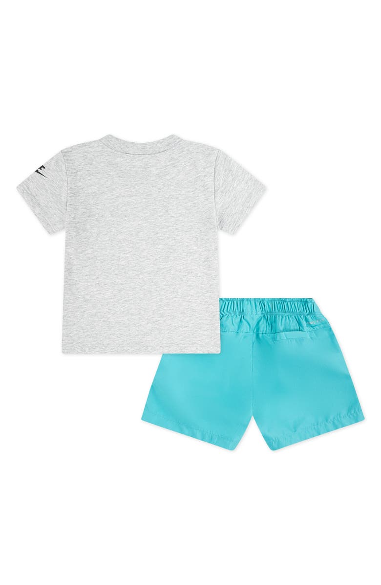 Nike Logo Graphic T-Shirt & Shorts, Alternate, color, Dusty Cactus