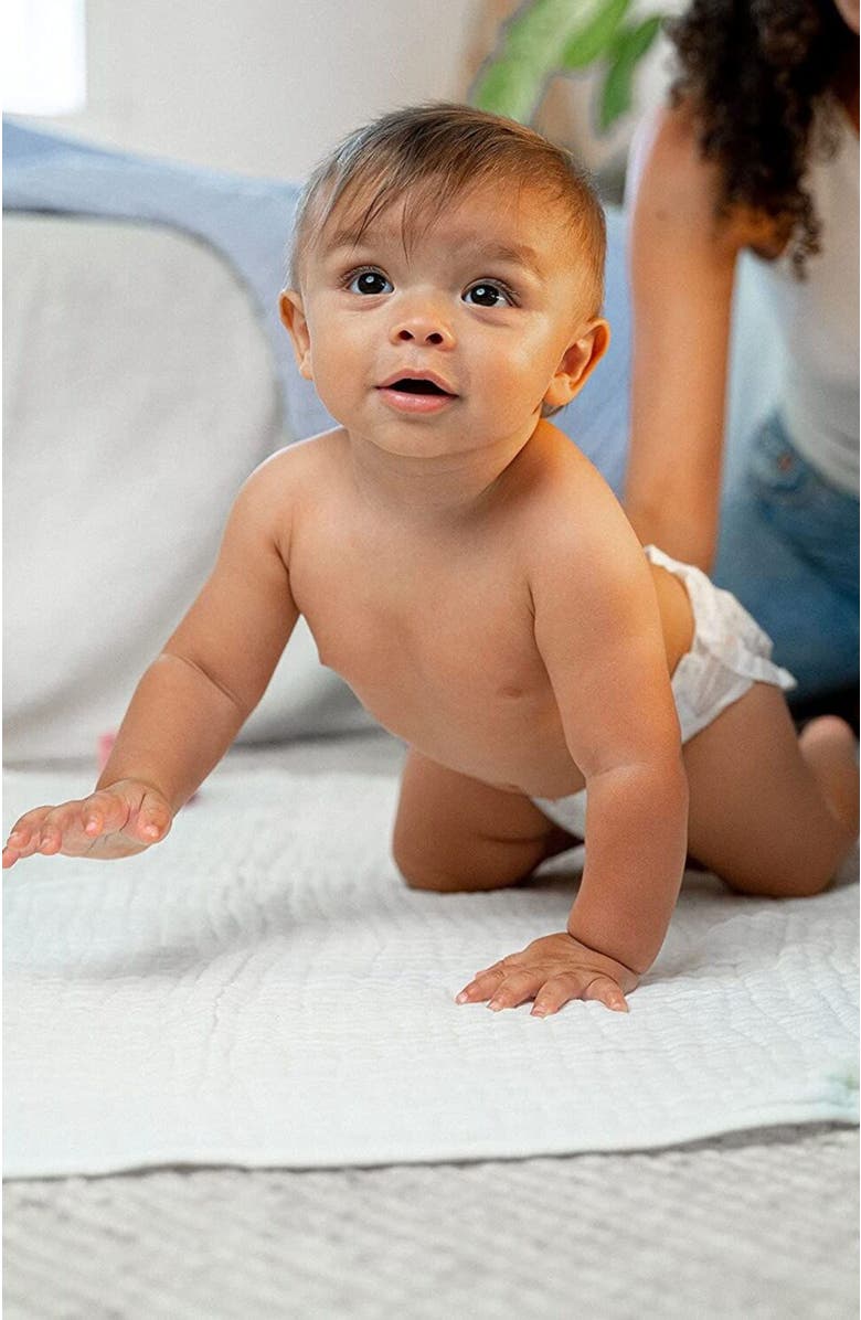 Comfy Cubs Baby Muslin Blanket, Alternate, color, White