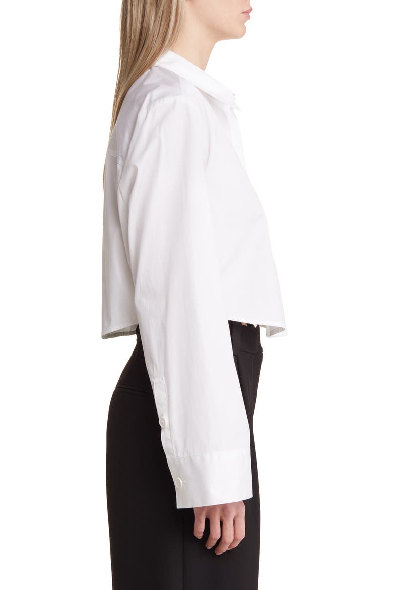 Button-Up Shirt, Alternate, color, WHITE