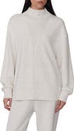 Varley Novi Longline Mock Neck Sweatshirt