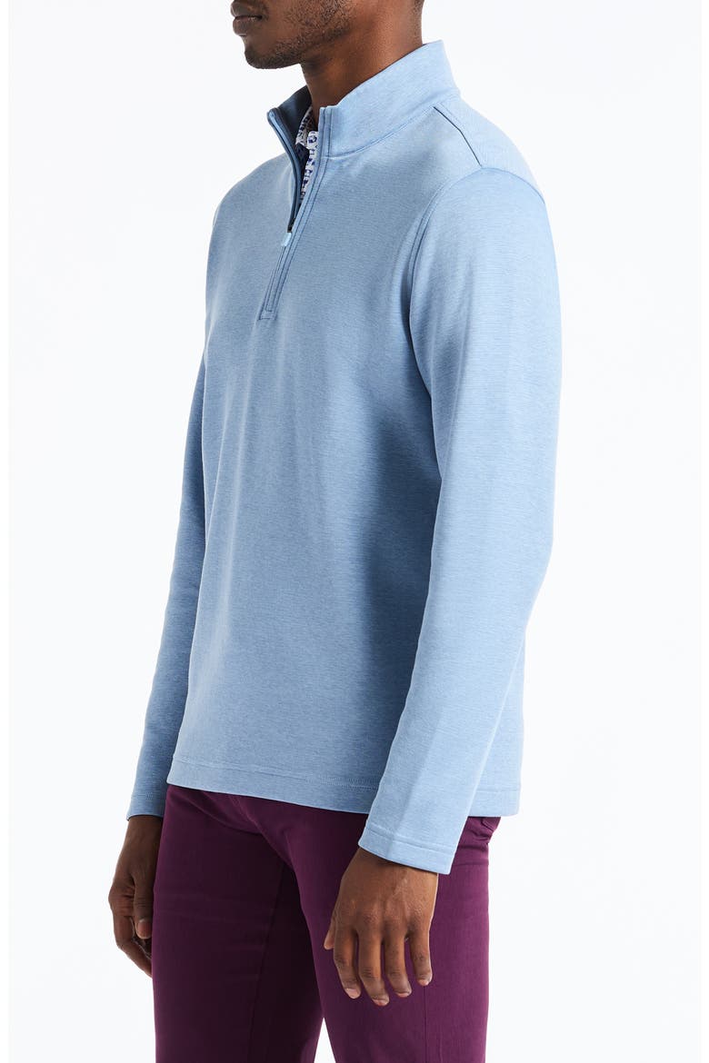 Troland Quarter Zip Top, Alternate, color, CHAMBRAY BLUE