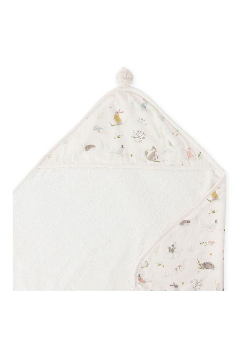 Hooded Towel, Main, color, FOREST FABLE