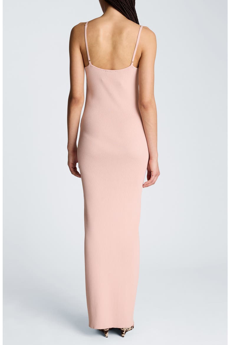 Ribbed Cami Sweater Dress, Alternate, color, ROSE