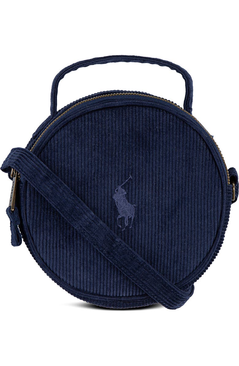 Ralph Lauren Kids' Corduroy Top Handle Bag, Main, color,