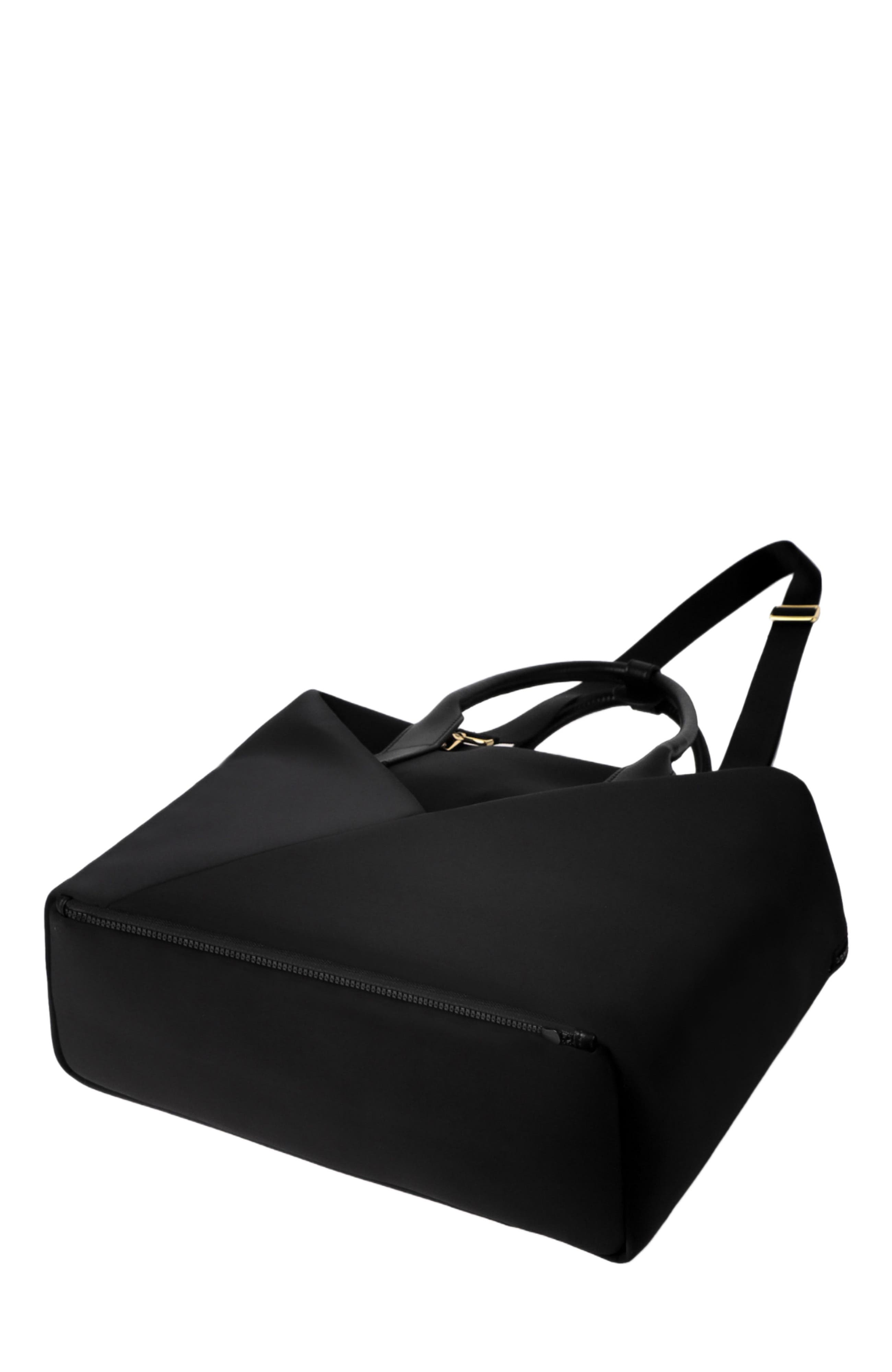 Lux and Nyx Origami Work Tote 15-Inch Laptop Tote Bag for Women, Alternate, color, Black + Gold