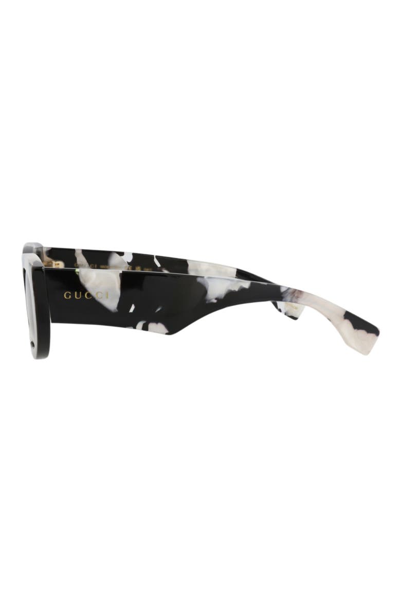 51mm Oval Sunglasses, Alternate, color, BLACK BLACK GREY