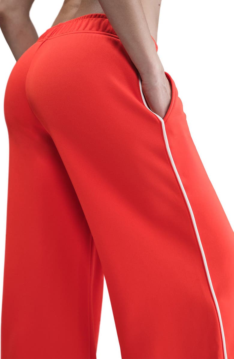 Nike Sportswear Wide Leg Track Pants, Alternate, color, Picante Red/ Sail/ Sail