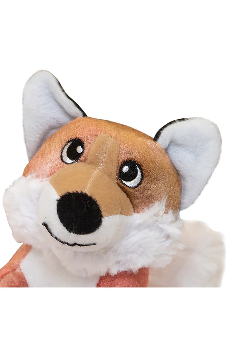 SnugArooz Fitz the Fox, Orange and White Plush Dog Toy, Squeaks, Crinkles, Alternate, color, Multicolored