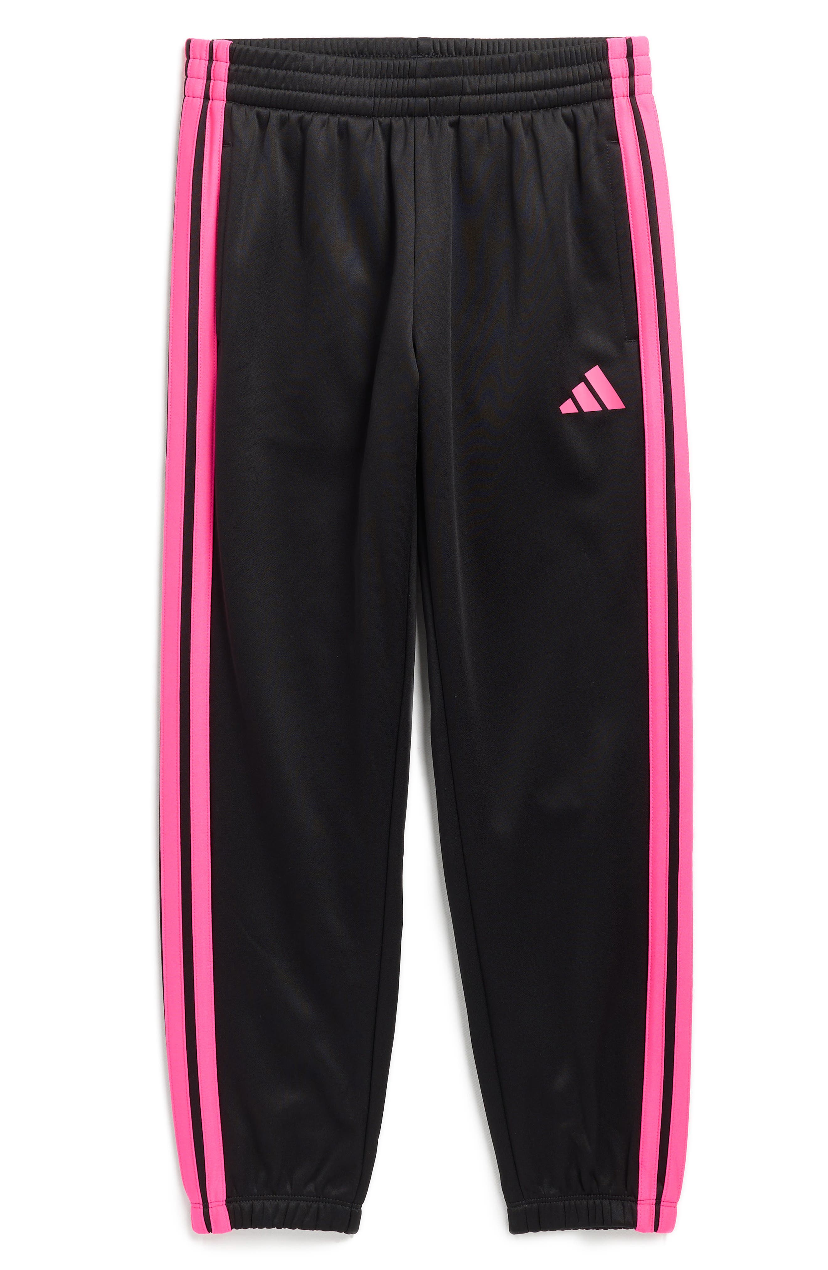 adidas Kids' 3-Stripes Fleece Joggers