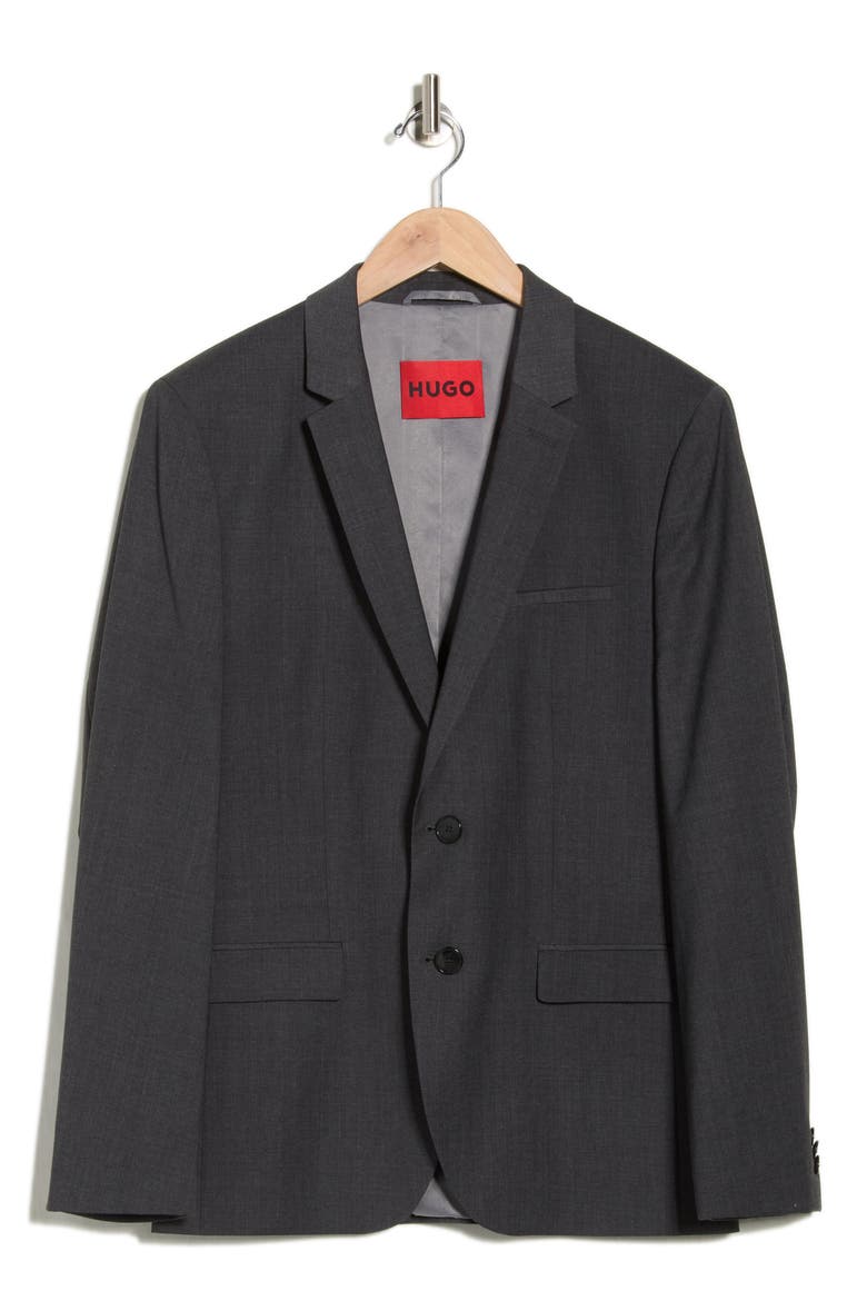 Arti Wool Blend Sport Coat, Alternate, color, DARK GREY