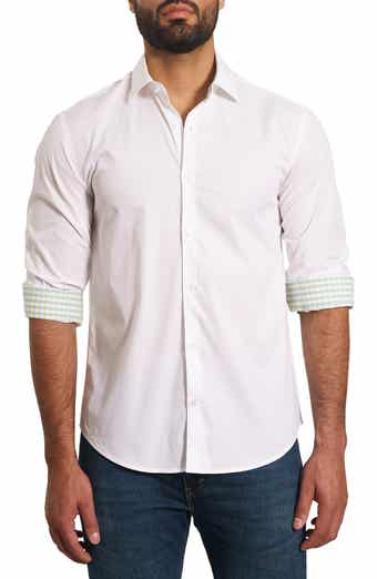 Jared Lang Trim Fit Button-Up Shirt