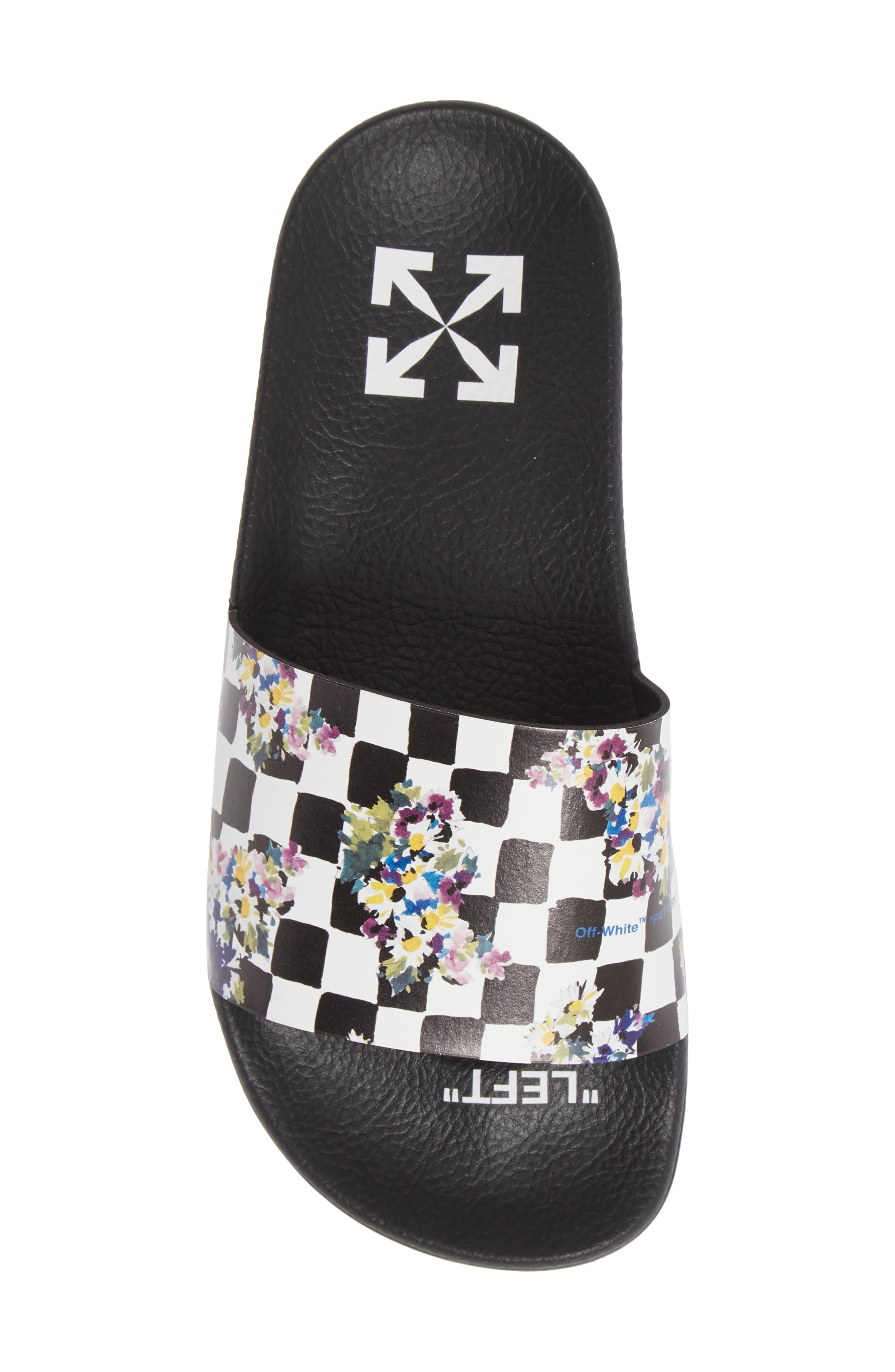 Off-White Logo Slide Sandal, Alternate, color, 