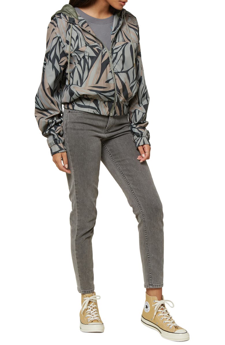 O'Neill Lunan Water Resistant Hooded Jacket, Alternate, color, 