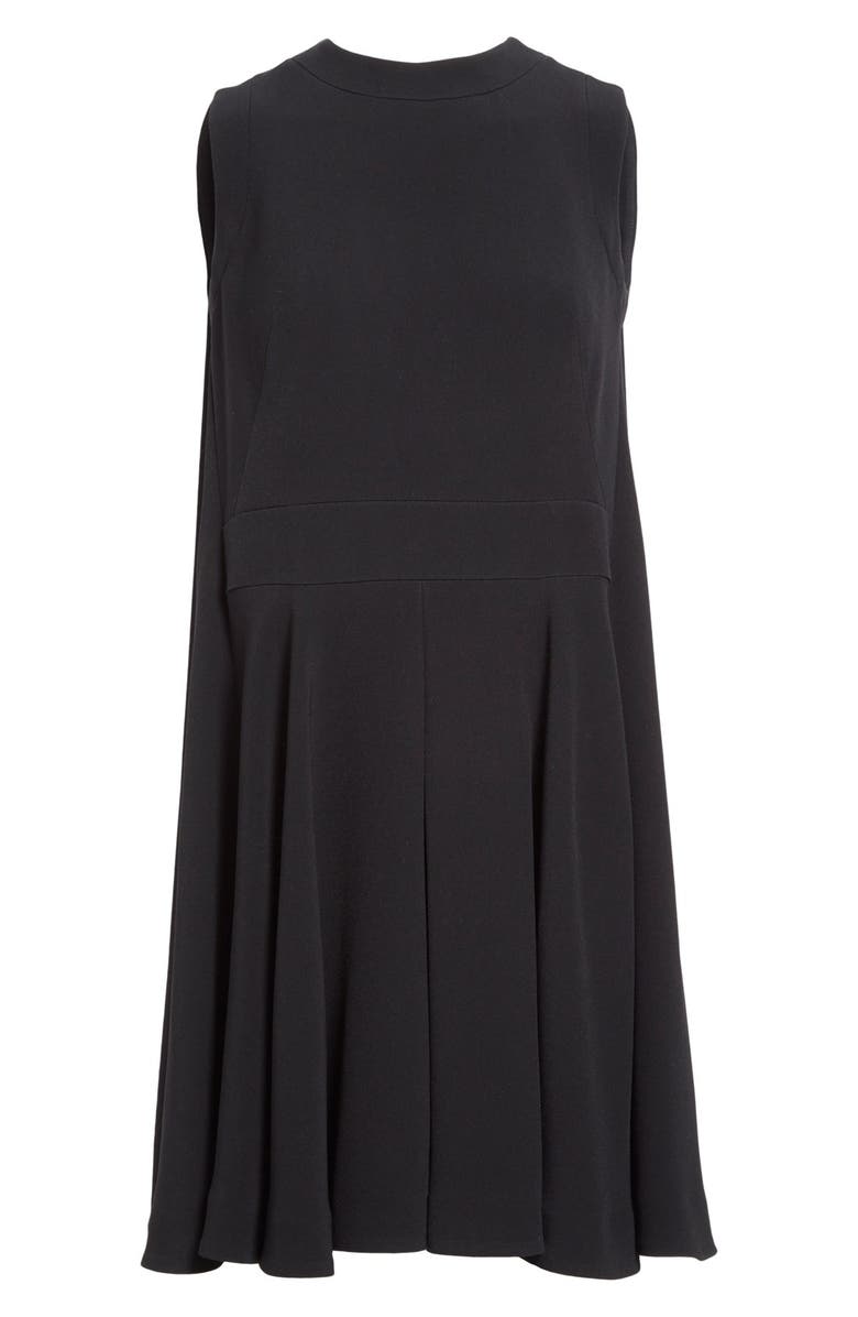 McQueen Alexander McQueen Flare Back Cady Dress, Alternate, color,