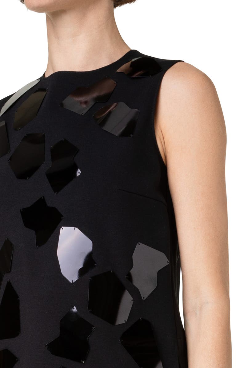 Akris punto Kaleidoscope Sequin Jersey Top, Alternate, color, 