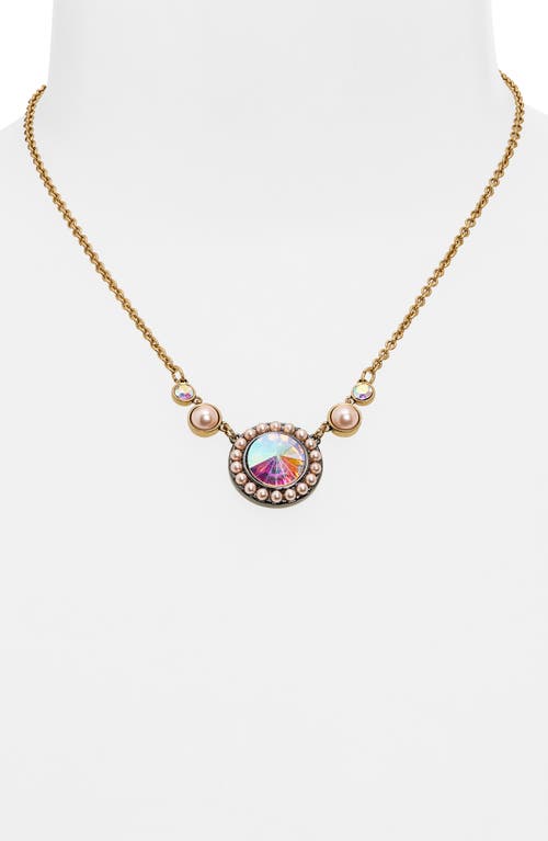 Kurt Geiger London Octavia Pendant Necklace In Gold