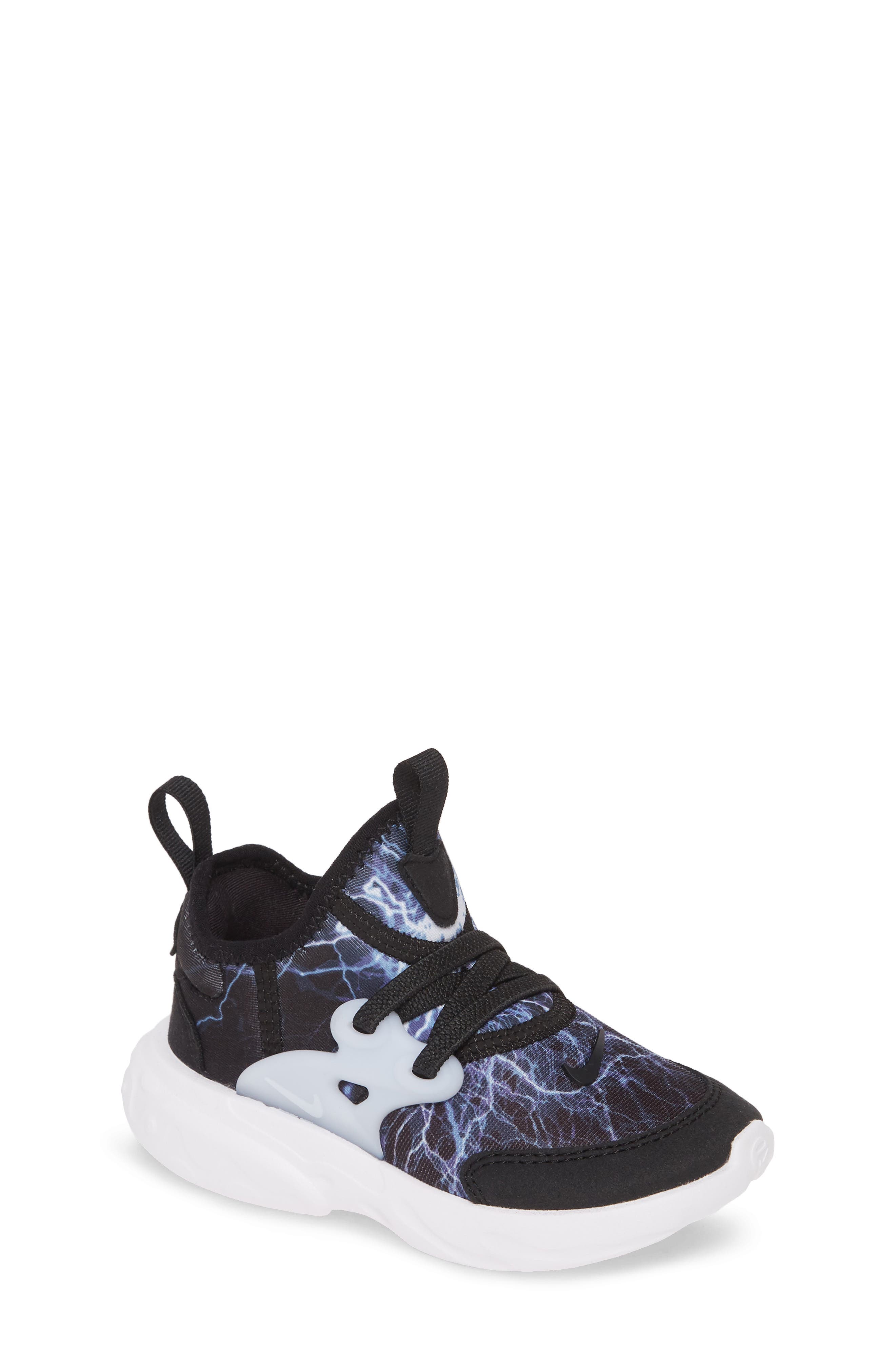 Presto React Sneaker, Main, color, BLACK/ BLACK