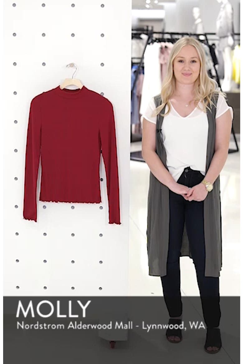 Slim Rib Long Sleeve Tee video