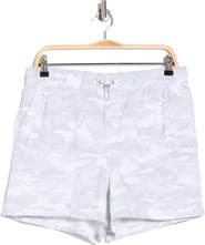 DKNY Drawcord Waist Cotton Shorts