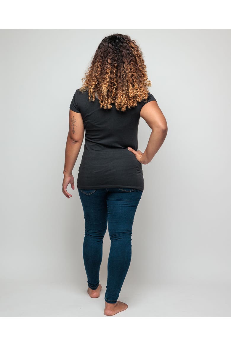Short Sleeve Nursing T-shirt, Alternate, color, Black