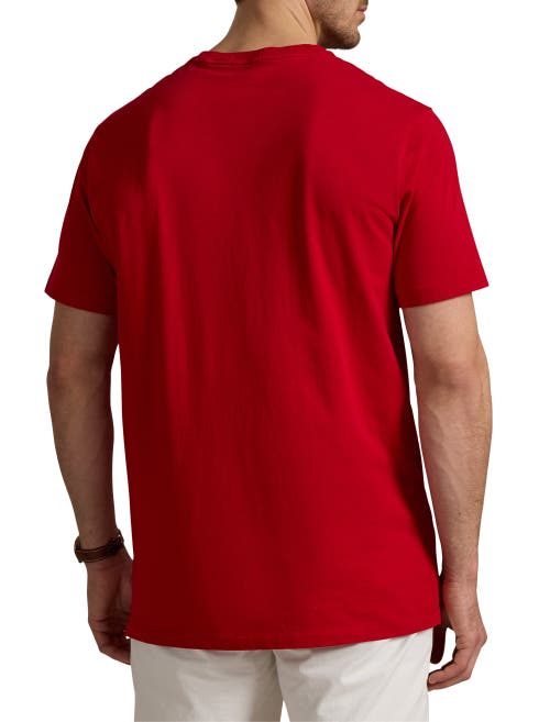 Polo Ralph Lauren Big & Tall Logo Jersey T-shirt In Rl 2000 Red