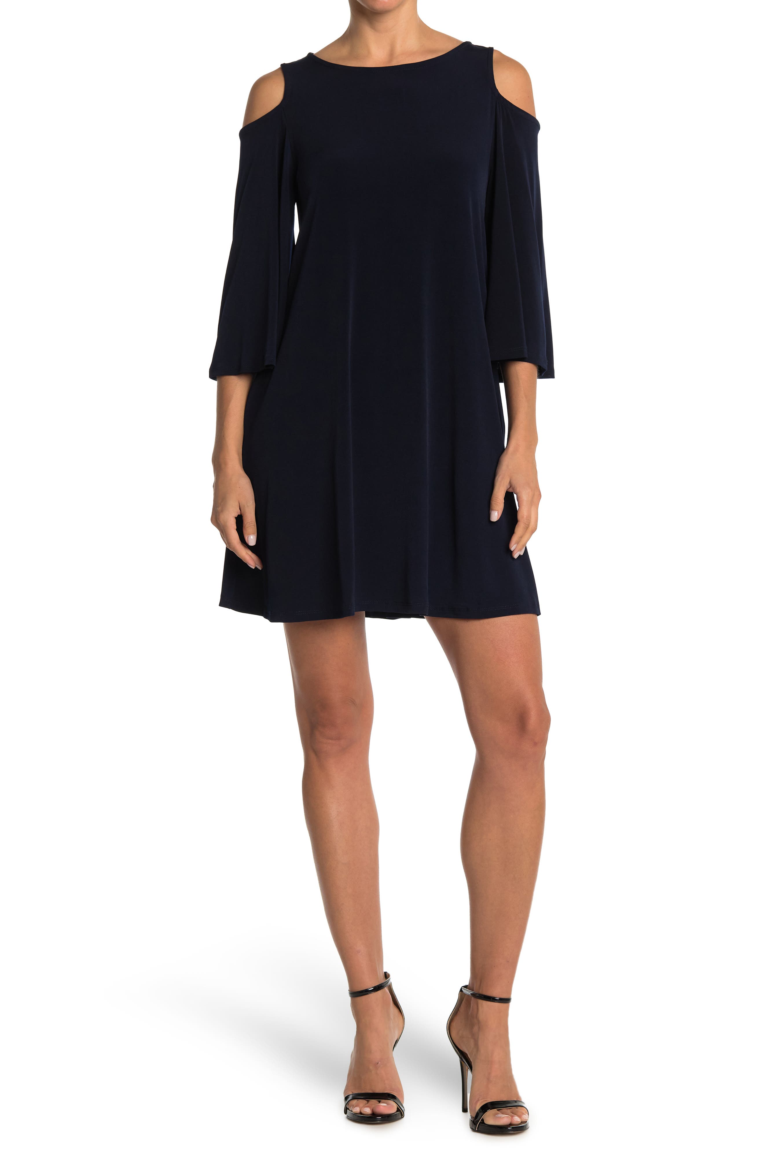 Shoulder Cutout Dress - image 3