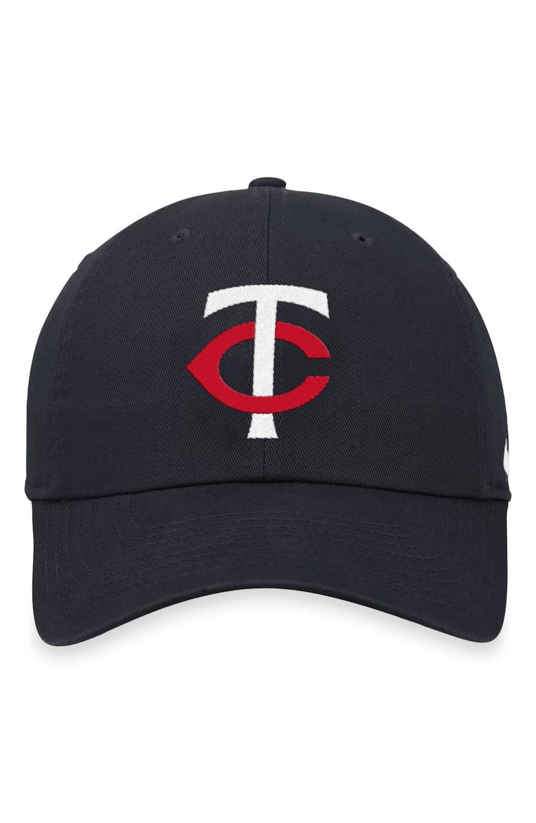 Nike Men's Nike Navy Minnesota Twins Heritage 86 Adjustable Hat, Alternate, color,