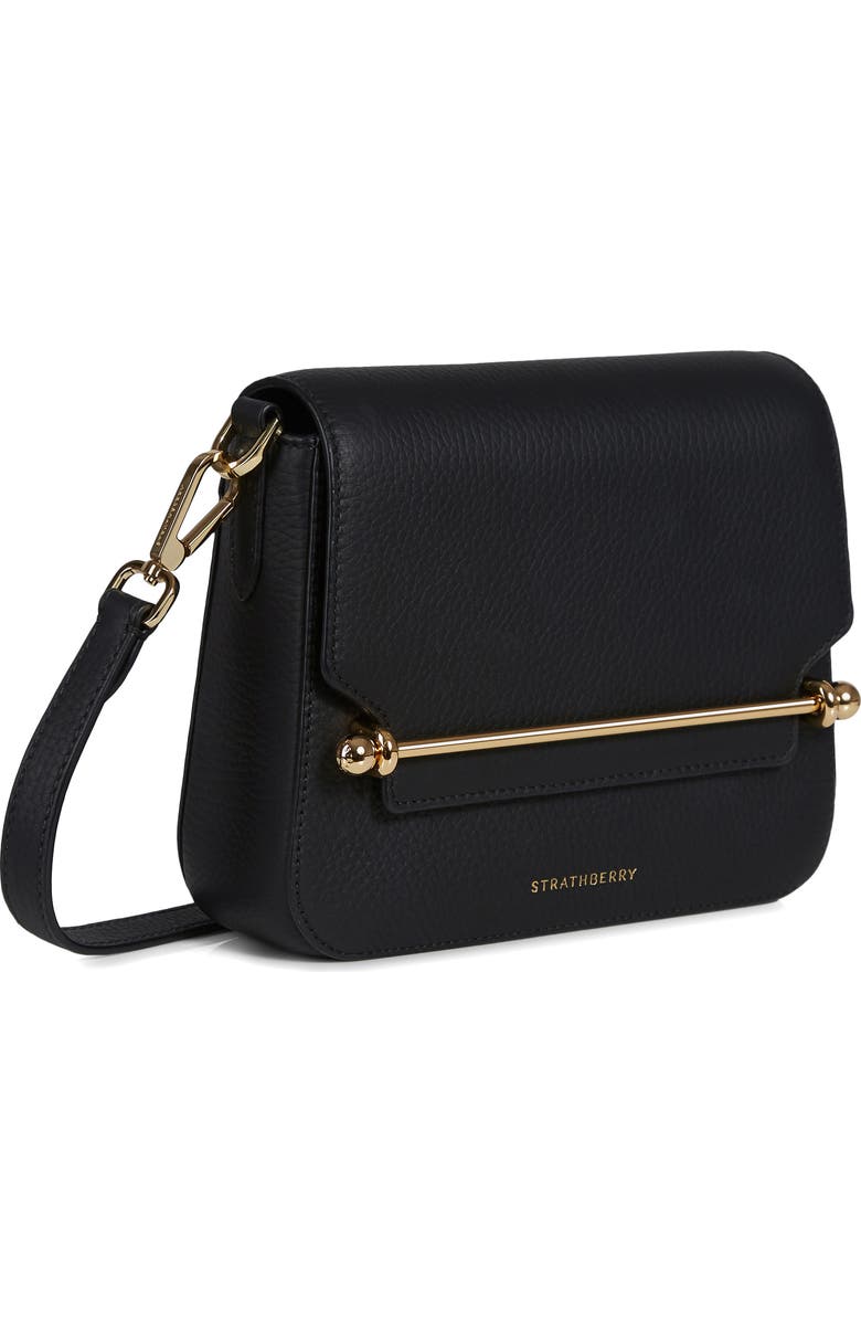 Strathberry Ace Mini Leather Crossbody Bag, Alternate, color,